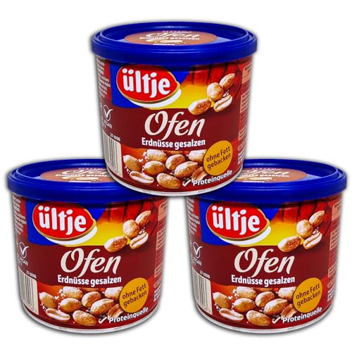 3 er Pack ültje Ofen Erdnüsse gesalzen 3 x 180g von TopDeal