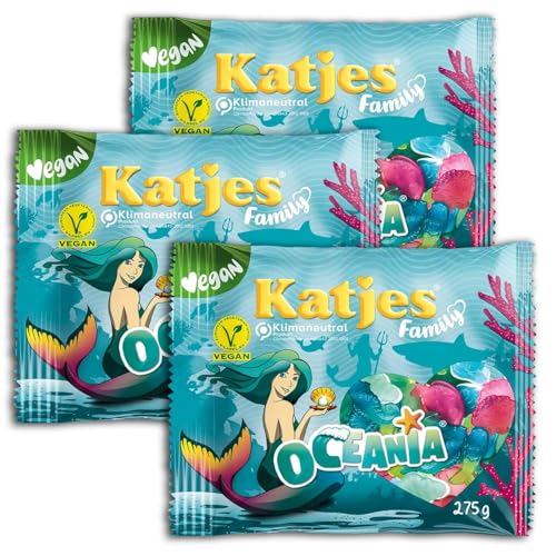 3 er PackFruchtgummi/Weingummi Oceania Family XXL Packung 3x250g von TopDeal