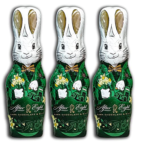 3 er Set After Eight Osterhase Hase 3 x 85 g Pfefferminz Schokolade von TopDeal