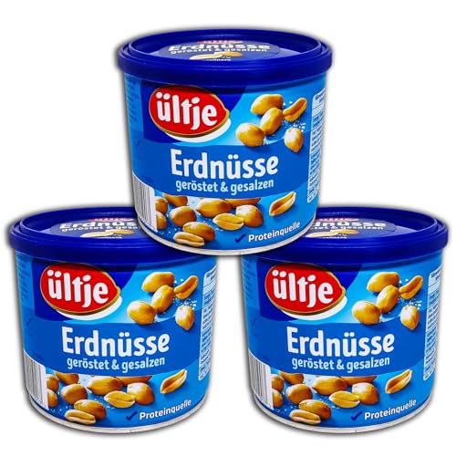 3er Pack ültje Erdnüsse geröstet & gesalzen 3 x 180g von TopDeal