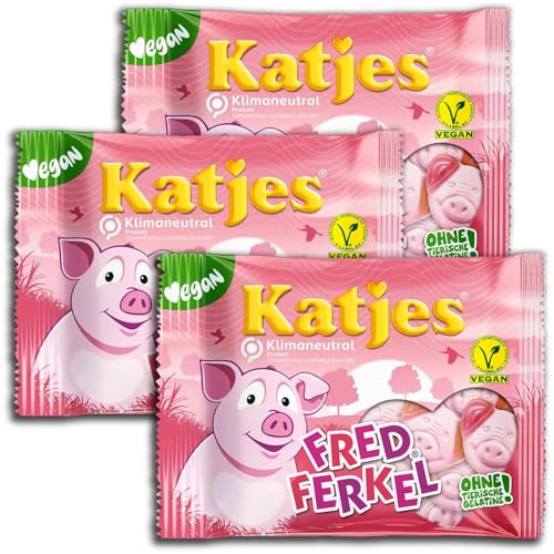 3er Set Katjes Fred Ferkel 3 x 175 g von TopDeal