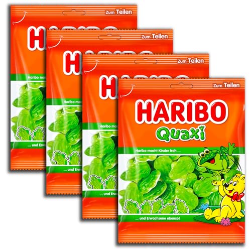 4 er Pack Haribo Quaxi 4 x 175g Frösche von TopDeal