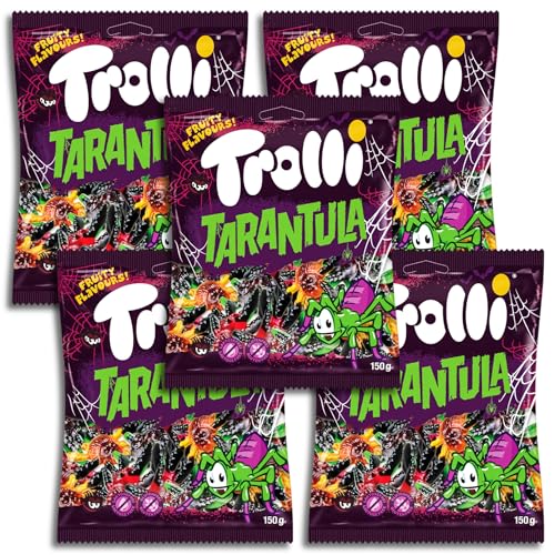 5 er Pack Trolli Tarantula 5x 150g Fruchtgummi von TopDeal