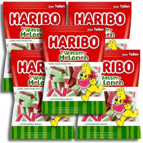 5 er Set Haribo Wassermelonen 5 x 160 g von TopDeal