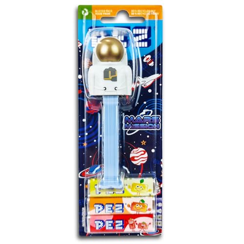 PEZ Spender Astronaut Gold (Mars Mission) inkl. 2 x Pez Bonbons 2 x 8,5 g von TopDeal