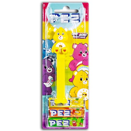 PEZ Spender Care Bears Glücksbärchi -gelb inkl. 2 x Pez Bonbons 2 x 8,5 g von TopDeal