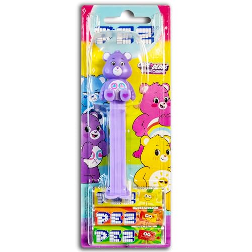 PEZ Spender Care Bears Glücksbärchi -lila inkl. 2 x Pez Bonbons 2 x 8,5 g von TopDeal