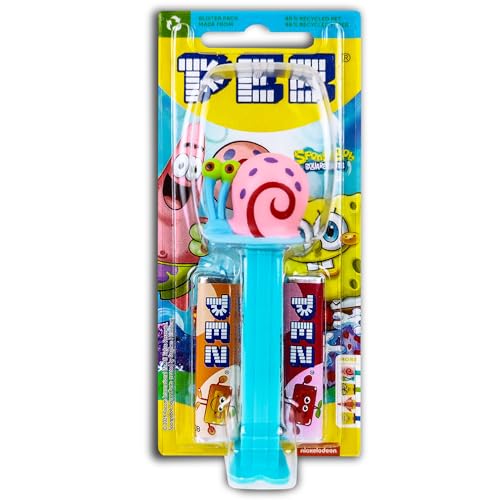 PEZ Spender Gary Schwammkopf inkl. 2 x Pez Bonbons 2 x 8,5 g von TopDeal