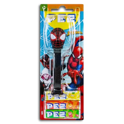 PEZ Spender Miles Morales(Spiderman) inkl. 2 x Pez Bonbons 2 x 8,5 g von TopDeal