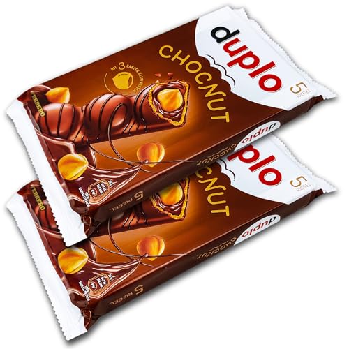 TOPDeal 2 er Pack Duplo Chocnut 2x 5er Schokoriegel von TopDeal