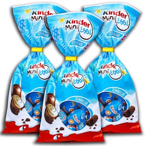 TOPDeal 3 er Pack Kinder Mini Eggs Schokolade Oster Eier 3 x 85g von TopDeal