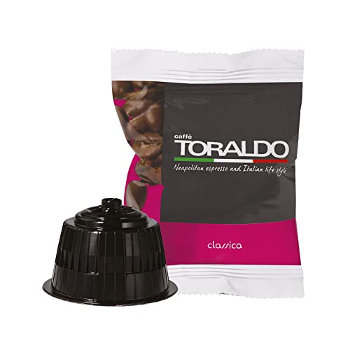 CAFFE TORALDO | Compatibile Dolce Gusto* | MISCELA CLASSICA | 100 PZ | 2 PACCHI | TCBRT002 | ALDBRT002 | TORDGU von caffè toraldo