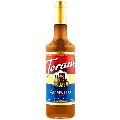 Torani - Amaretto (750 ml), Getränke- & Kaffee-Sirup, ausschließlich mit Rohrzucker und natürlichen Aromen von Torani