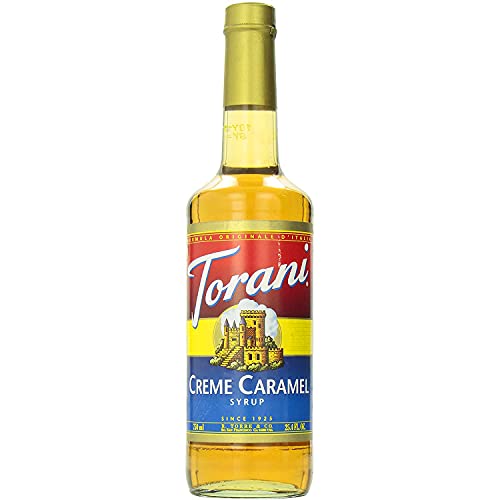 Torani - Karamellcreme (750 ml), Getränke- & Kaffee-Sirup, ausschließlich mit Rohrzucker und natürlichen Aromen von Torani