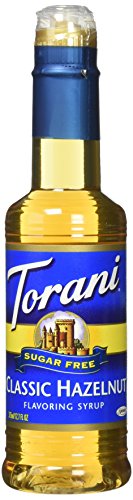 Torani Sugar Free Klassische Haselnuss-Sirup 1 Sugar Free Hazelnut Classic 12,7 Fl Oz (1 Stück) von Torani