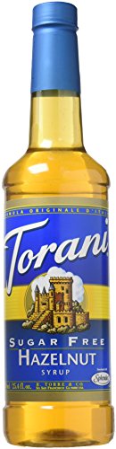 Torani Zuckerfreier Sirup, Haselnuss, 720 ml Flasche von Torani