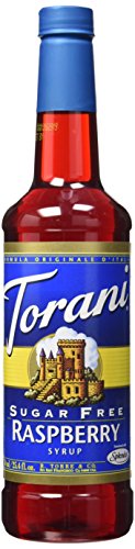 Torani Zuckerfreier Sirup, Himbeere, 720 ml Flasche von Torani