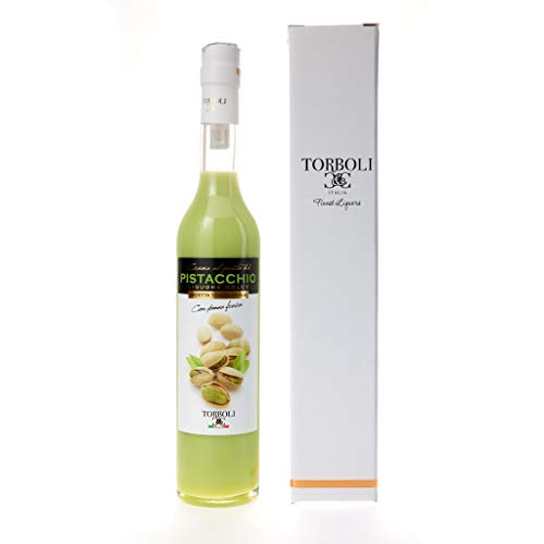 Torboli Pistazienlikör | Crema Pistacchio | Italienischer Likör | Cream | Likoer | Frische Pistazien (0,5l) von Torboli