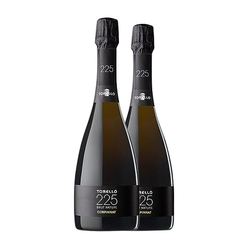 Torelló 225 Brut Natur 75 cl (Schachtel mit 2 Flaschen von 75 cl) von Torelló Viticultors