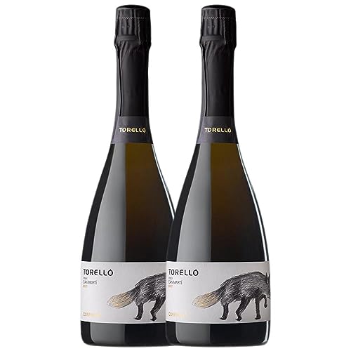 Torelló Finca Can Martí Brut Corpinnat 75 cl (Schachtel mit 2 Flaschen von 75 cl) von Torelló Viticultors