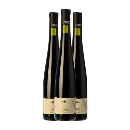 Torelló Vittios Negre Xarel·lo Penedès Medium Flasche 50 cl (Schachtel mit 3 Medium Flasche von 50 cl) von Distribuidor