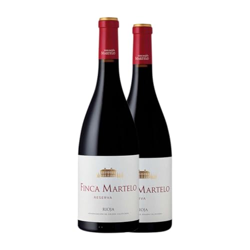 Torre de Oña Finca Martelo Rioja Reserve 75 cl Rotwein (Karton mit 2 Flaschen von 75 cl) von Torre de Oña