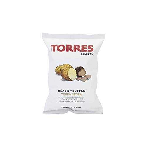 Torres Selecta Spanische Trüffel-Kartoffel-Crisps, 40 g von Torres Selecta