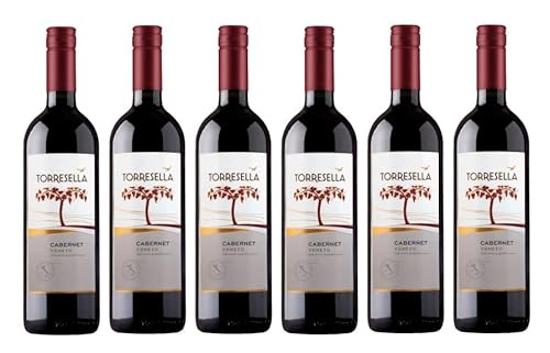 6x 0,75l - 2021er - Torresella - Cabernet Sauvignon - Veneto I.G.P. - Italien - Rotwein trocken von Torresella