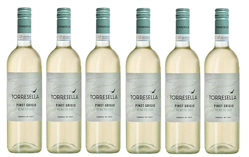 6x 0,75l - 2022er - Torresella - Pinot Grigio - Veneto I.G.P. - Italien - Weißwein trocken von Torresella