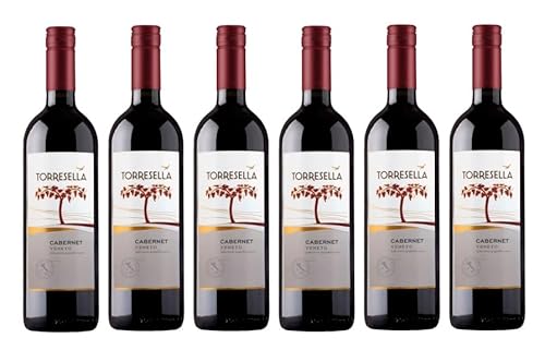 6x 0,75l - Torresella - Cabernet Sauvignon - Veneto I.G.P. - Italien - Rotwein trocken von Torresella