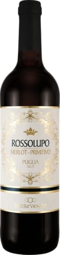 Merlot-Primitivo Rossolupo Puglia IGT 2022 trocken (1x 0.75l) von Torrevento