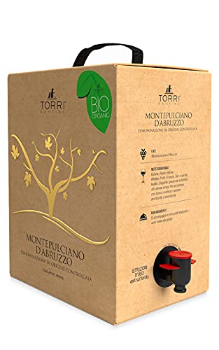 5L Bag in Box Rotwein Montepulciano d’Abruzzo DOC von Torri Cantine