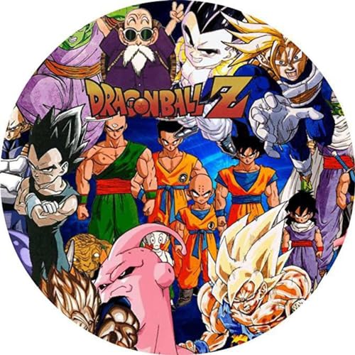 Dragon Ball Z Runde Tortenaufleger von Torten Deko Shop