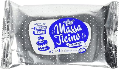 Massa Ticino Tropic blau, 250g von Torten Deko Shop