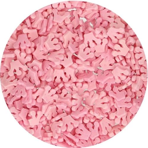 Zuckerdekoration Kronen Rosa, 45g von Torten Deko Shop