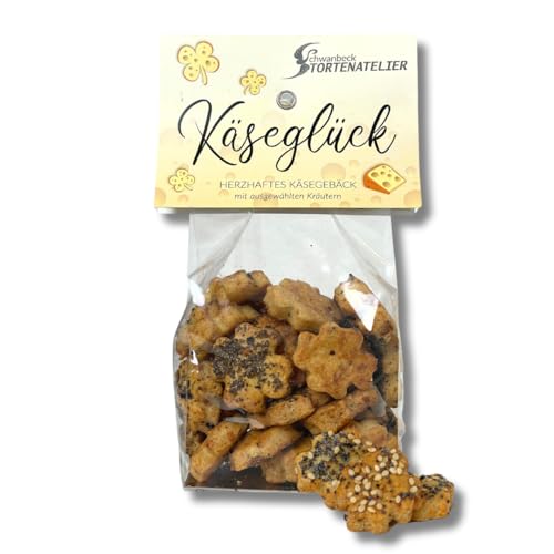 Herzhaftes Käsegebäck "Käseglück" (120g) von Tortenatelier Schwanbeck