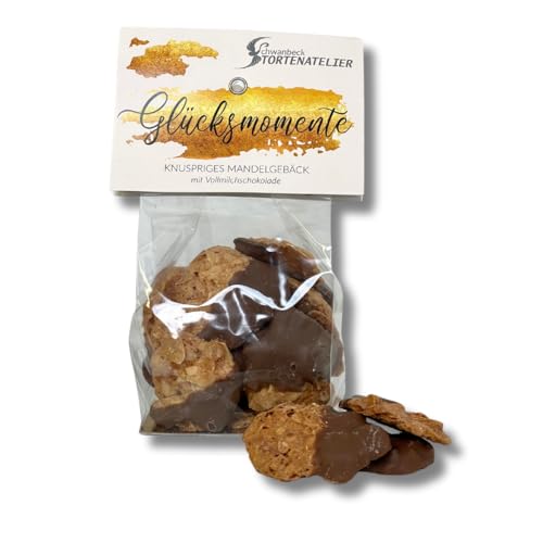 Knuspriges Mandelgebäck "Glücksmomente" (100g) von Tortenatelier Schwanbeck