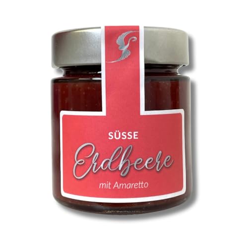 Konfitüre "Süsse Erdbeere mit Amaretto" von Tortenatelier Schwanbeck