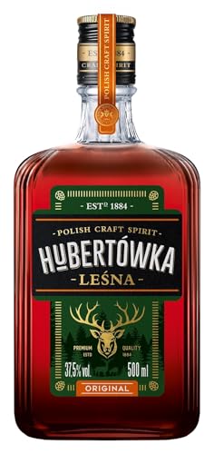 „Hubertowka Lesna Oeriginal“, polnische Spirituose aus Kräutern, 0,5 L, 37,5% Vol. von Torunska