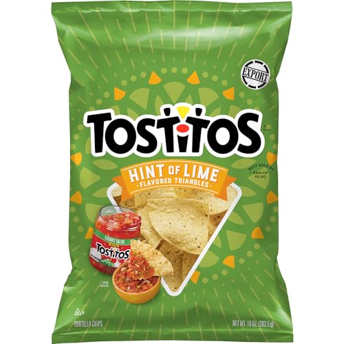 Tostitos Hint of Lime Tortilla Chips 280 g von Tostitos