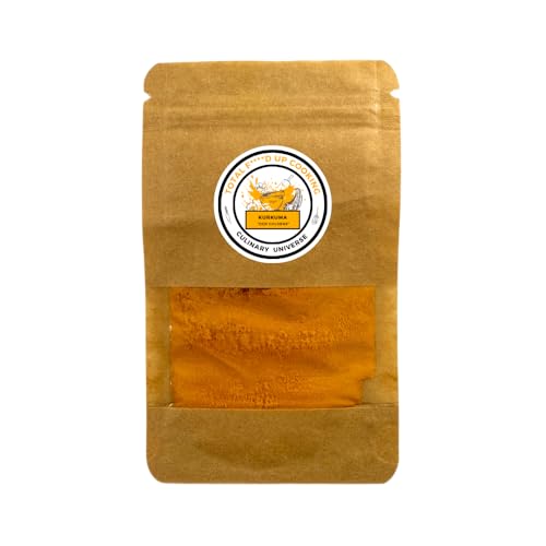 Kurkuma der Goldene – 100% Reines Kurkumapulver | Fein gemahlen, kräftiges Aroma & leuchtende Farbe | Ideal für Currys, Getränke & goldene Milch | Superfood in Premiumqualität, 100% Natur von Total Fucked Up Cooking