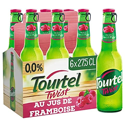 Tourtel Twist Bier, alkoholfrei, Himbeere, 6 x 275 ml von Tourtel