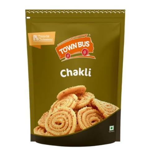 Town Bus – Snacks und Herzhaftes (170g) (Chakli/Murukku) von TownBus