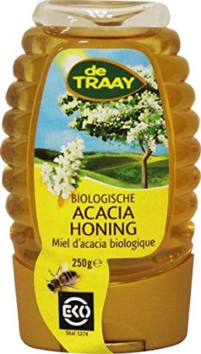 Traay Acaciahoning knijpfles bio - 250g von Traay