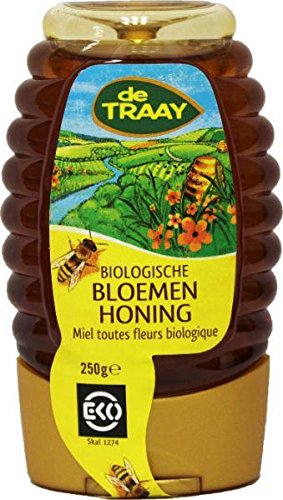 Traay Bloemenhoning knijpfles bio - 250g von Traay