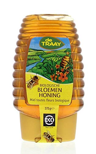 Traay Bloemenhoning knijpfles bio - 375g von Traay