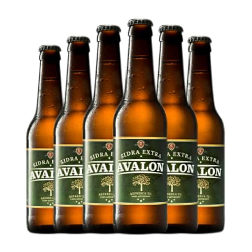 Cidre Trabanco Avalon Halbtrocken Halbsüß Drittel-Liter-Flasche 33 cl (Karton mit 6 Drittel-Liter-Flasche von 33 cl) von Trabanco