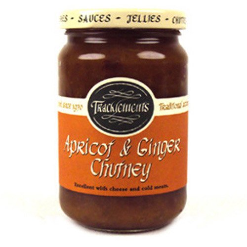 Tracklements Aprikose & Ingwer Chutney (340 g) von Tracklements