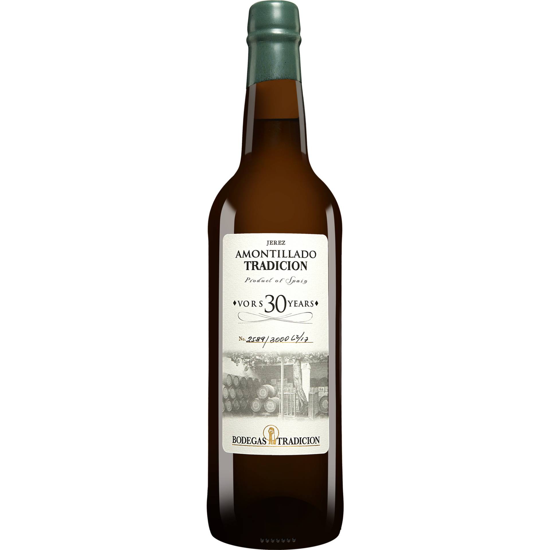 Tradición Amontillado Seco »V.O.R.S. 30 Años«  0.75L 19.5% Vol. Trocken aus Spanien von Tradición