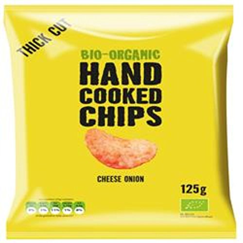 Faan Käse- & Zwiebel-Kartoffelchips (125 g) - Bio von Trafo